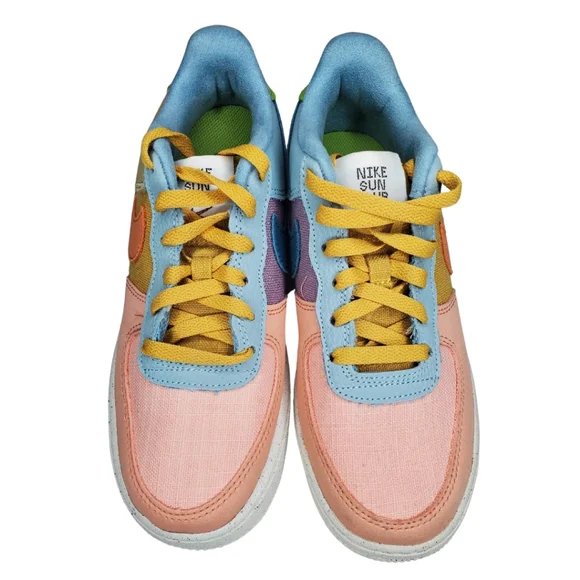 Nike Air Force 1 LV8 Sun Club (GS) DMO984-700 - Picture 2 of 9